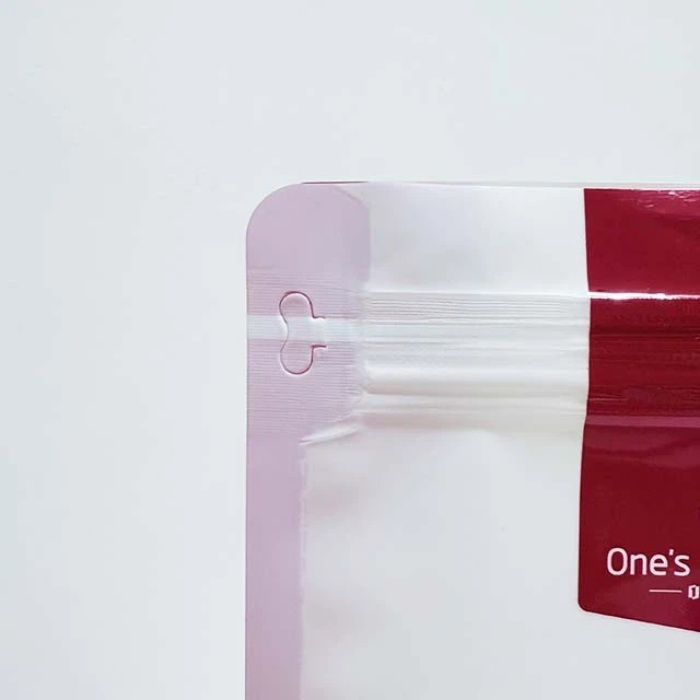 Custom - Printed Food - Grade Butterfly Zipper Eight - Sided Self - Sealing And Transparent Window Vermicelli Packaging Bags