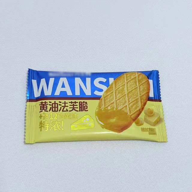 Butter-flavored Cookie Shrink-wrap Packaging Bag manufacturers