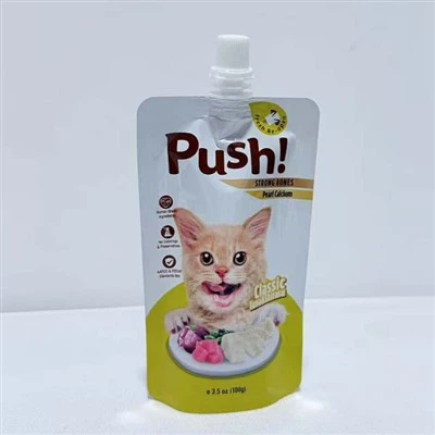 Specialtryckta plastförpackningspåsar för husdjursmatare Aluminiumfoliepåsar för husdjurssnacks