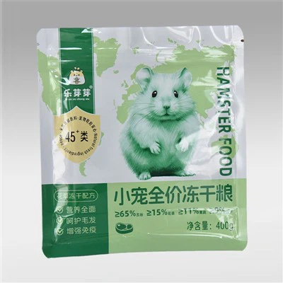 Hamster Food Packaging Bag